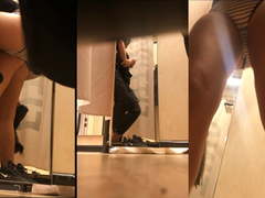 Girl cabine fitting room 09 - Curly teen arab girl take pics